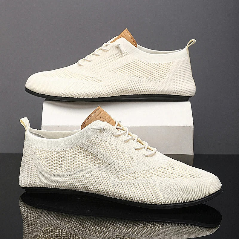 Eli Mesh Knit Slip-Ons – Breathable and Flexible Lightweight Walking Shoes