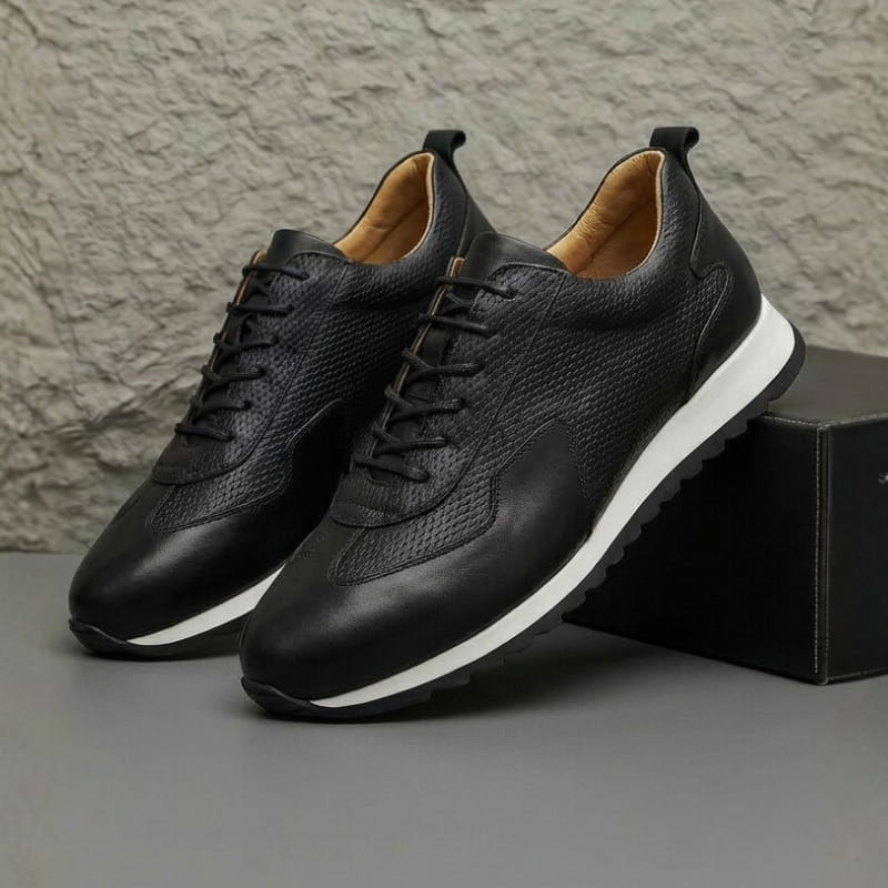 Luciano Leather Oxford Casual Dress Shoes – Flexible Everyday Comfort