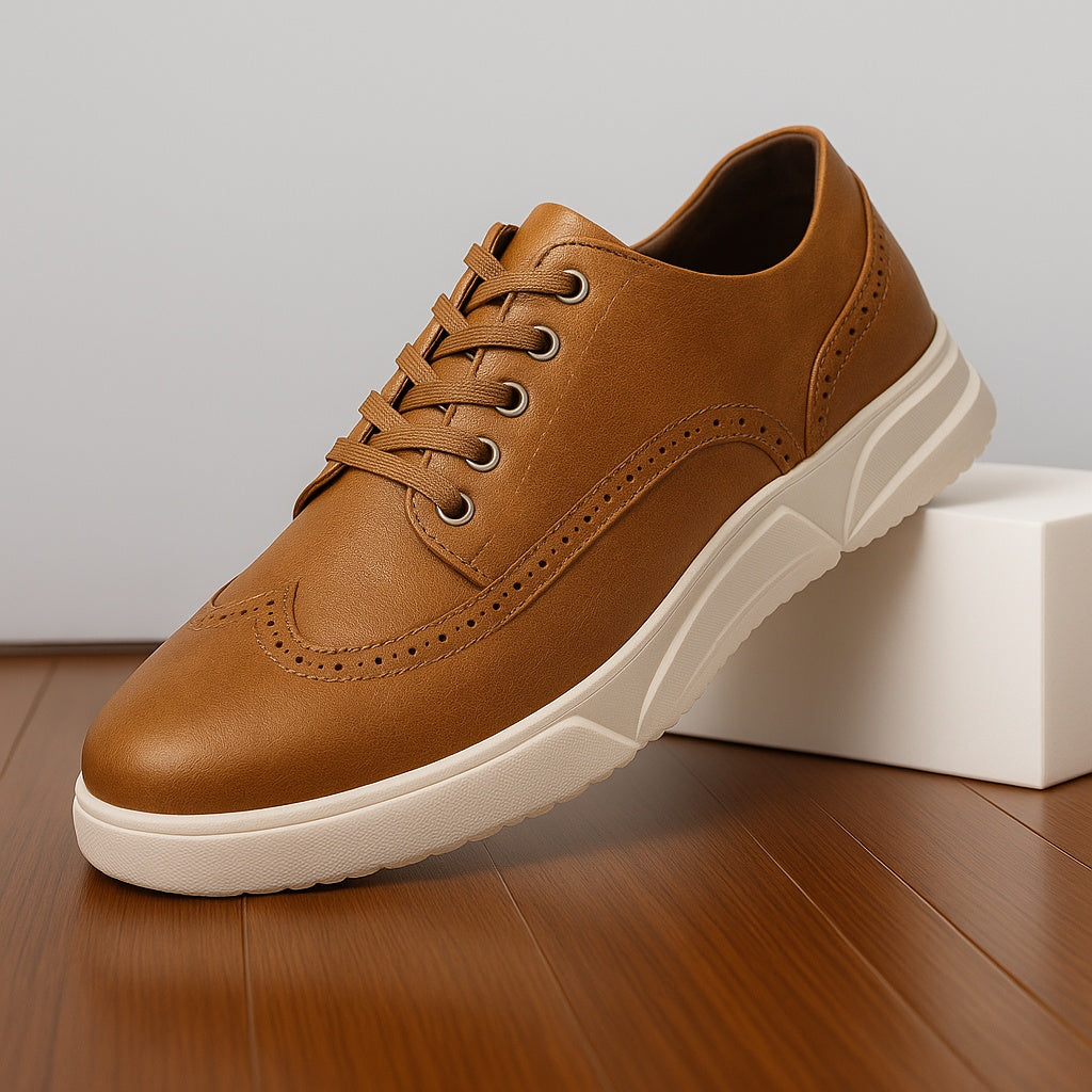 Dimitri Leather Wingtip Brogue Dress Shoes for Men