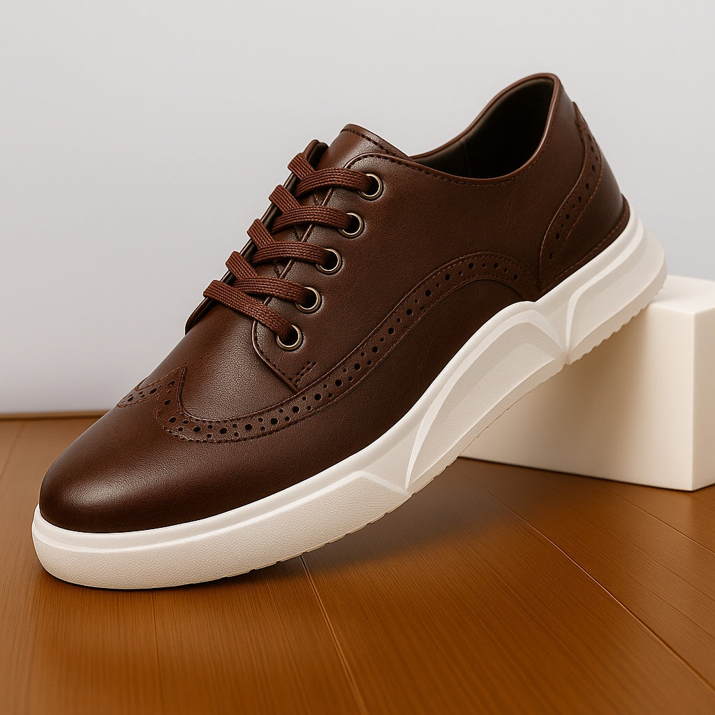 Dimitri Leather Wingtip Brogue Dress Shoes for Men