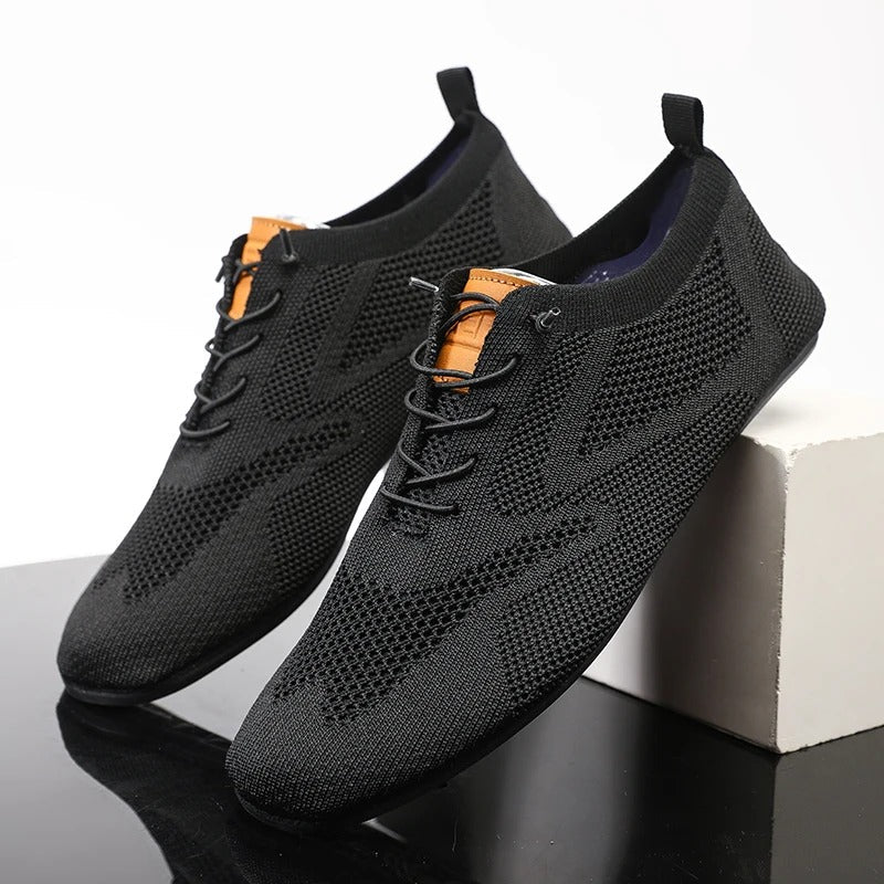 Eli Mesh Knit Slip-Ons – Breathable and Flexible Lightweight Walking Shoes