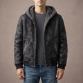 Caesar Men's Zip-Up Fleece Jacket