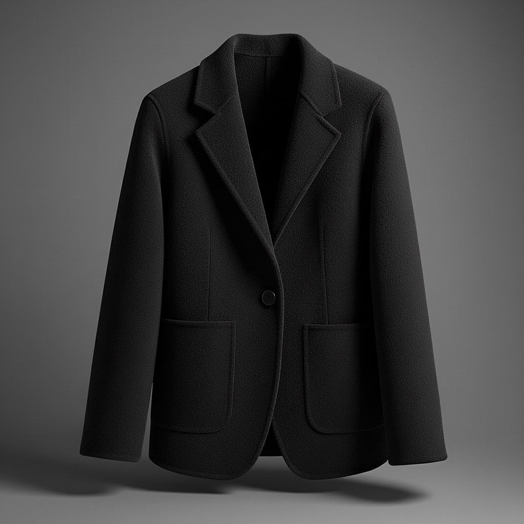 Alexandra Women's Structured Wool Blazer – Perfect for Polished Layering