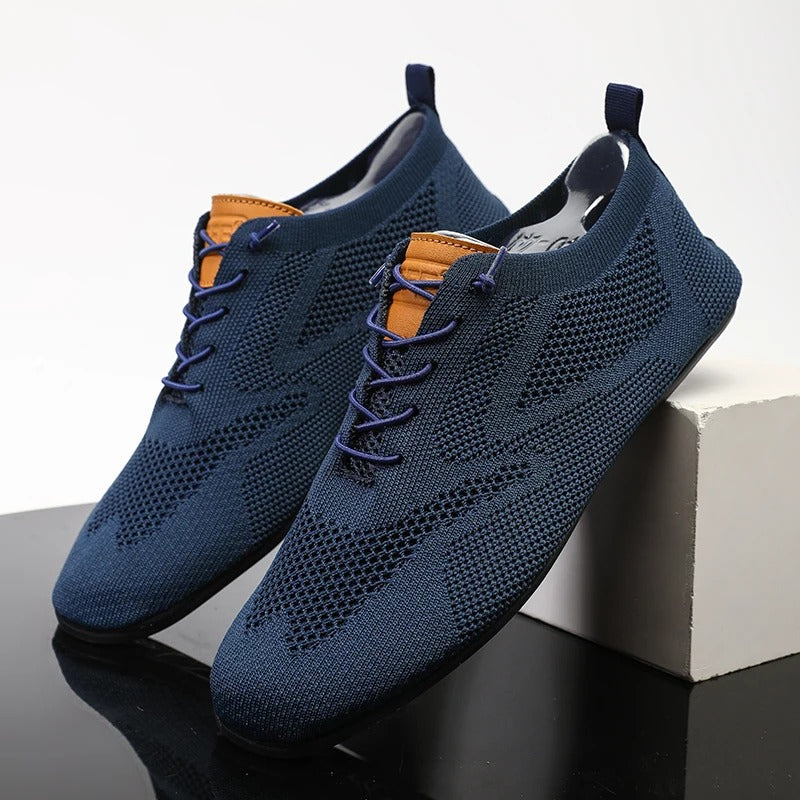 Eli Mesh Knit Slip-Ons – Breathable and Flexible Lightweight Walking Shoes