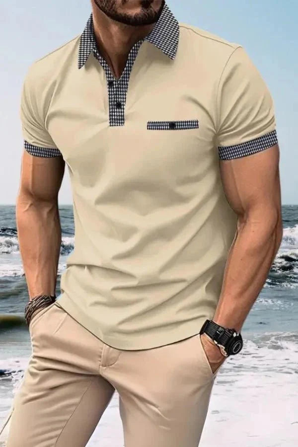 Julian Performance Stretch Polo Shirt – Breathable Athletic Moisture Wicking Casual Wear