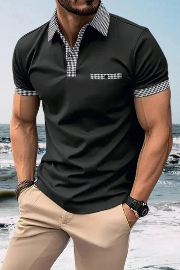 Julian Performance Stretch Polo Shirt – Breathable Athletic Moisture Wicking Casual Wear