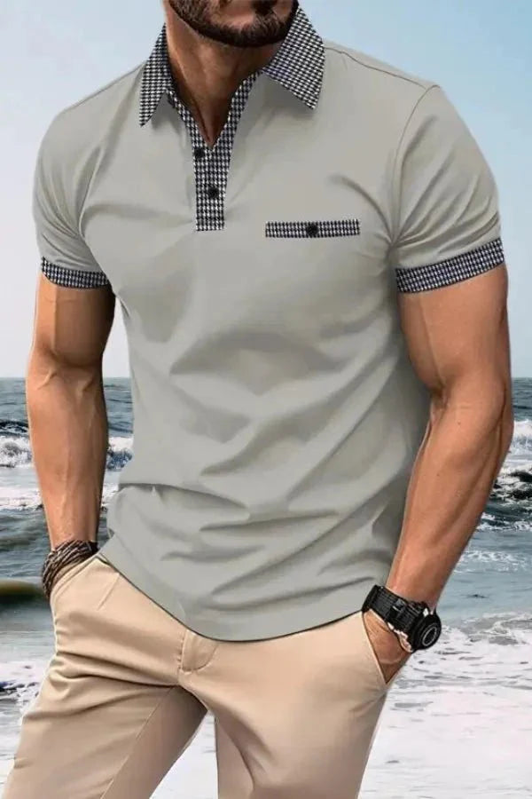 Julian Performance Stretch Polo Shirt – Breathable Athletic Moisture Wicking Casual Wear