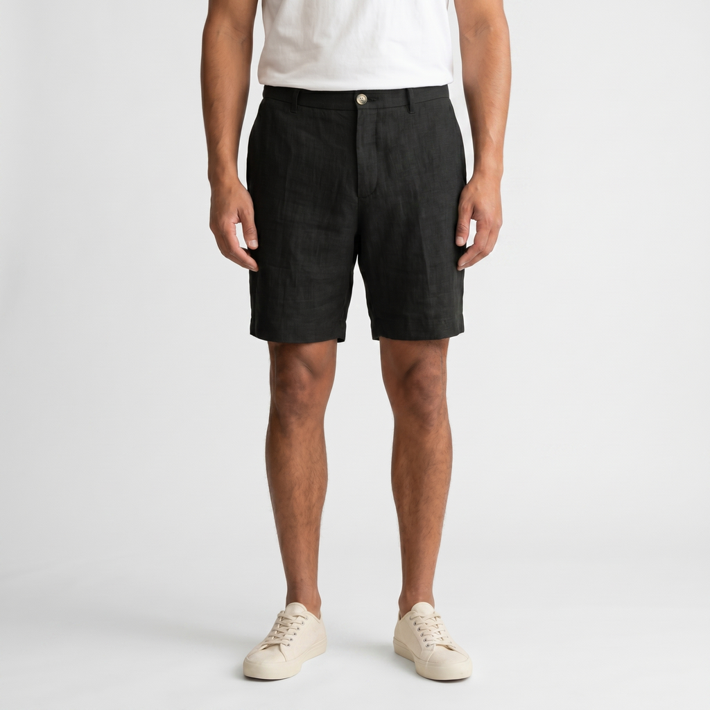 Miguel Linen Shorts – Relaxed Summer Coastal Lightweight Bottoms