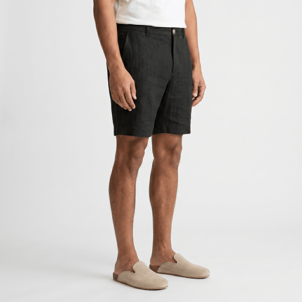 Miguel Linen Shorts – Relaxed Summer Coastal Lightweight Bottoms