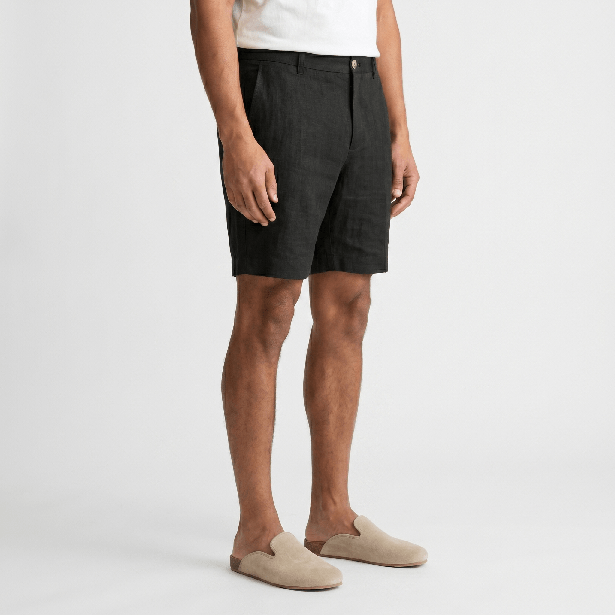 Miguel Linen Shorts – Relaxed Summer Coastal Lightweight Bottoms
