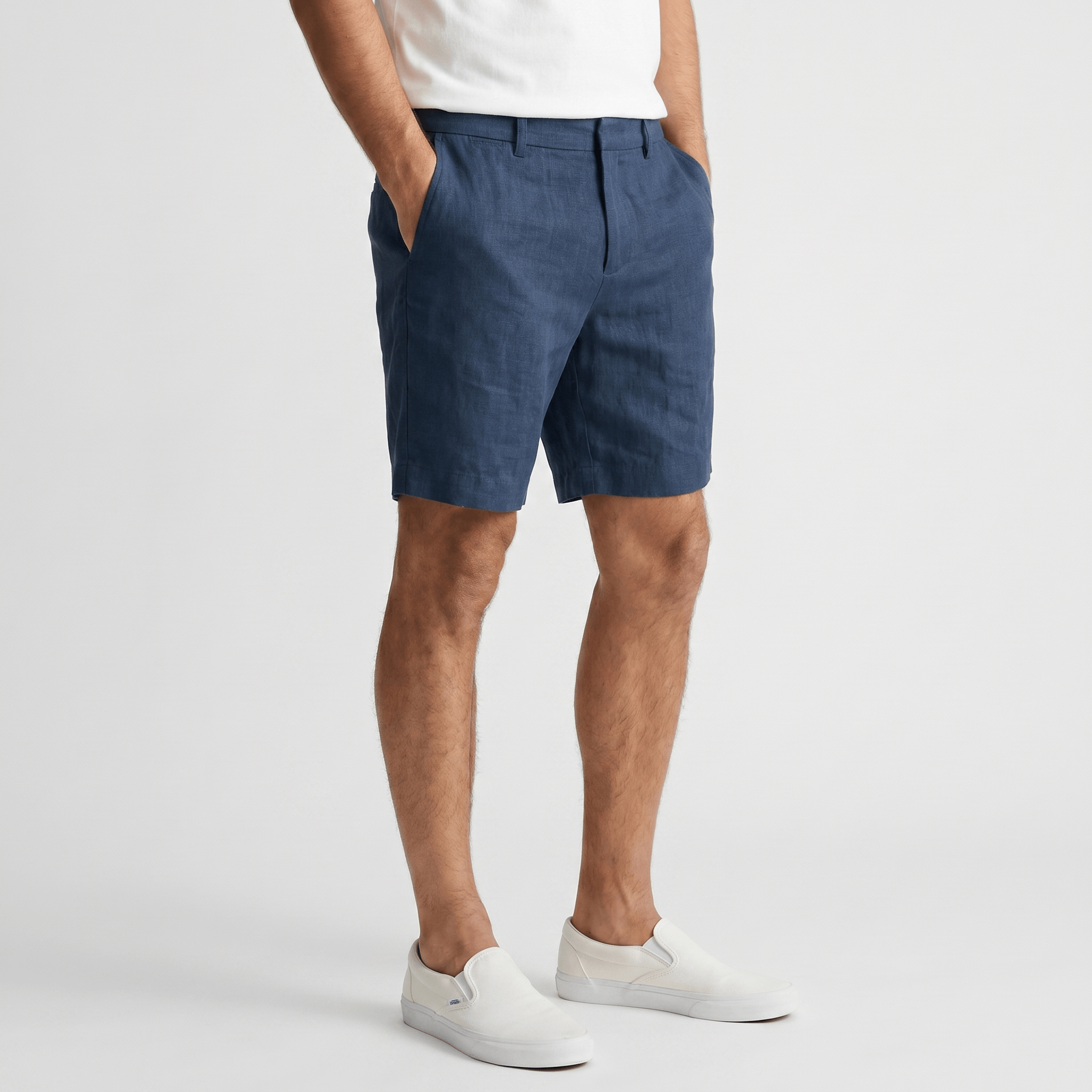 Miguel Linen Shorts – Relaxed Summer Coastal Lightweight Bottoms