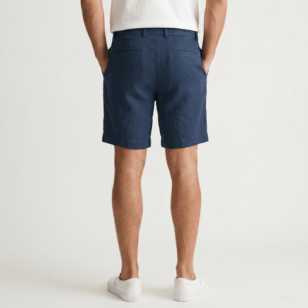 Miguel Linen Shorts – Relaxed Summer Coastal Lightweight Bottoms