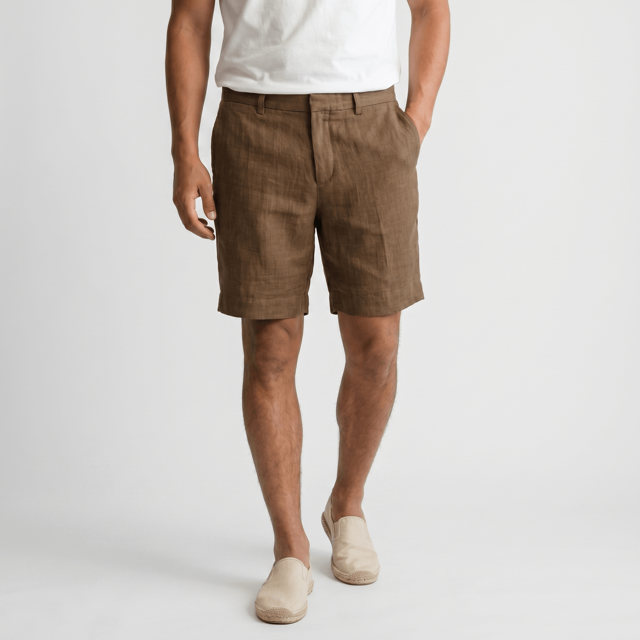 Miguel Linen Shorts – Relaxed Summer Coastal Lightweight Bottoms