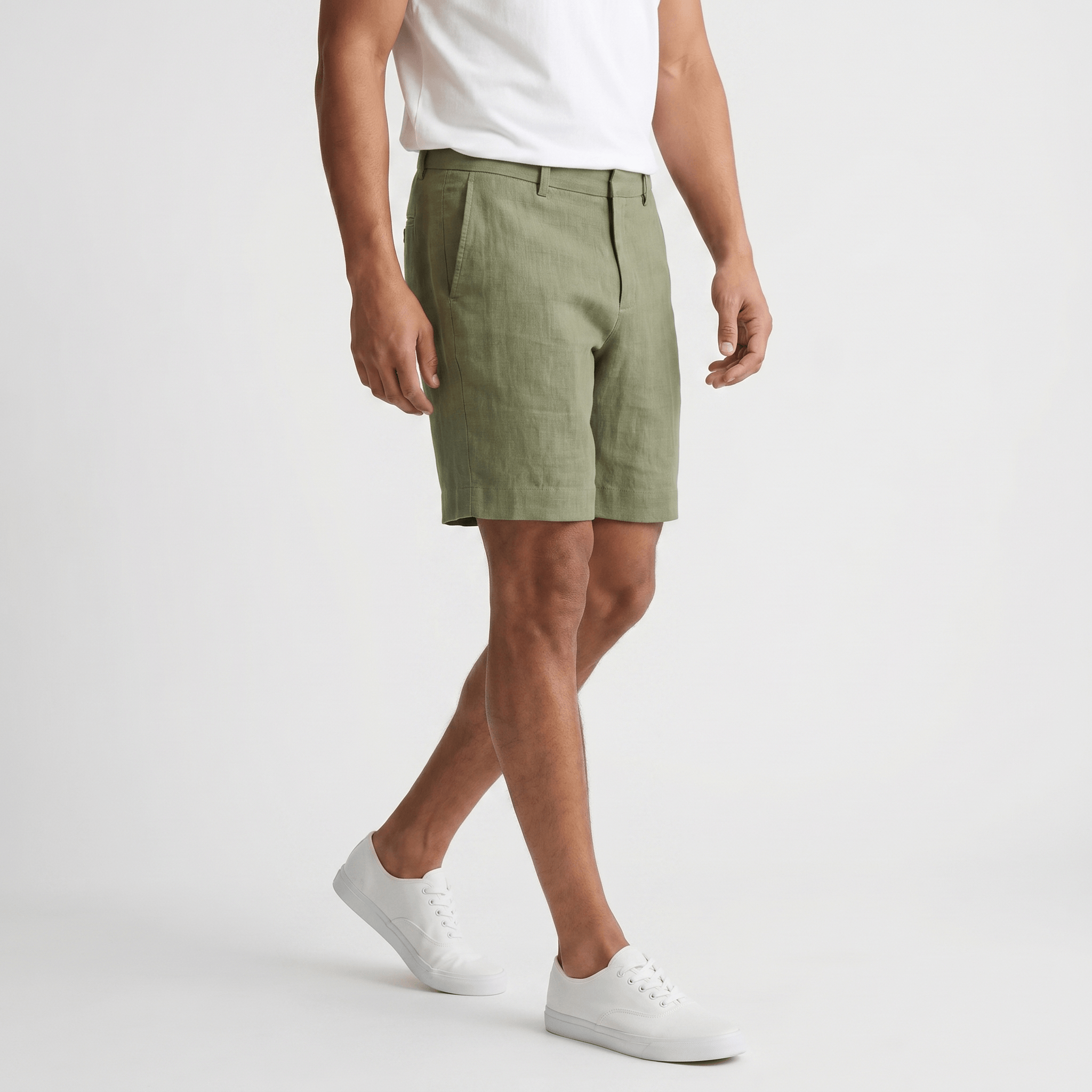 Miguel Linen Shorts – Relaxed Summer Coastal Lightweight Bottoms
