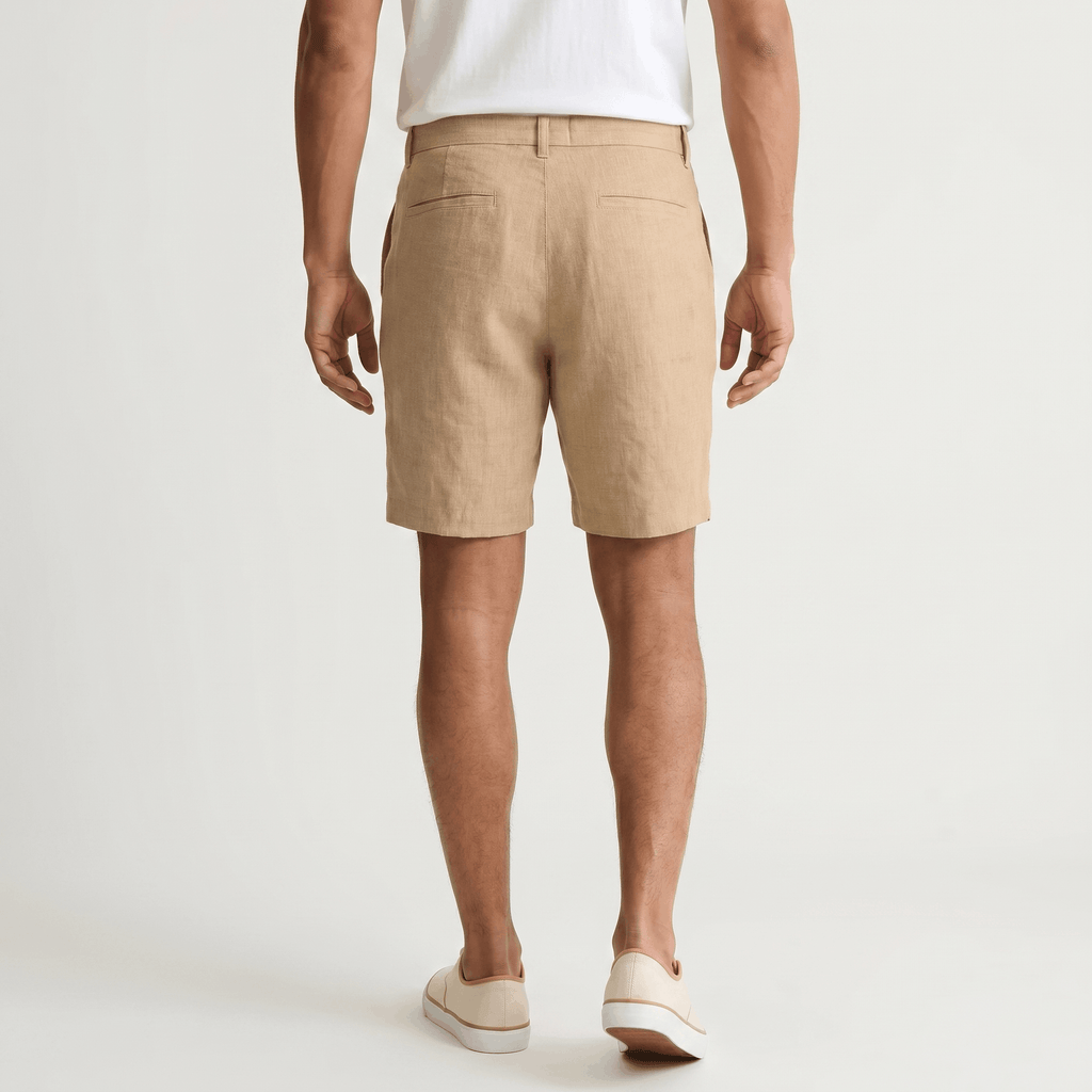 Miguel Linen Shorts – Relaxed Summer Coastal Lightweight Bottoms