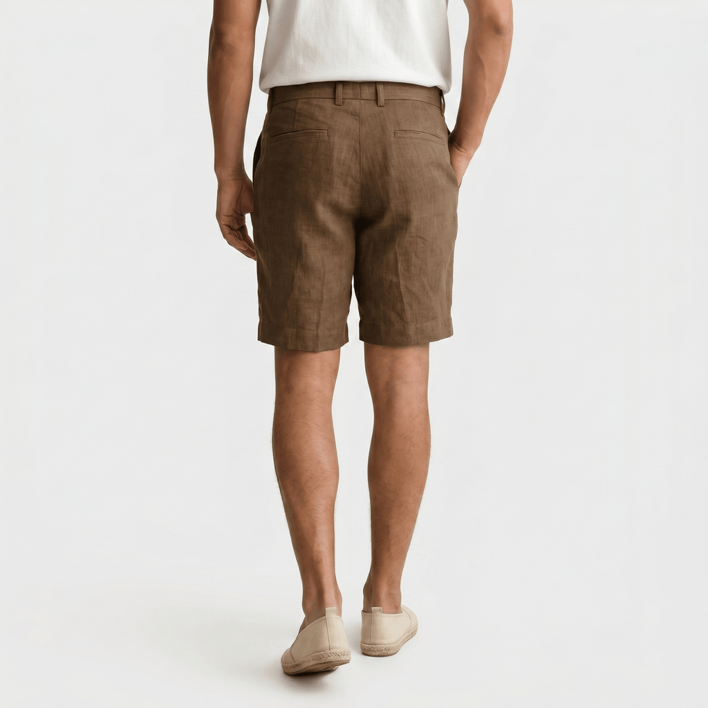 Miguel Linen Shorts – Relaxed Summer Coastal Lightweight Bottoms