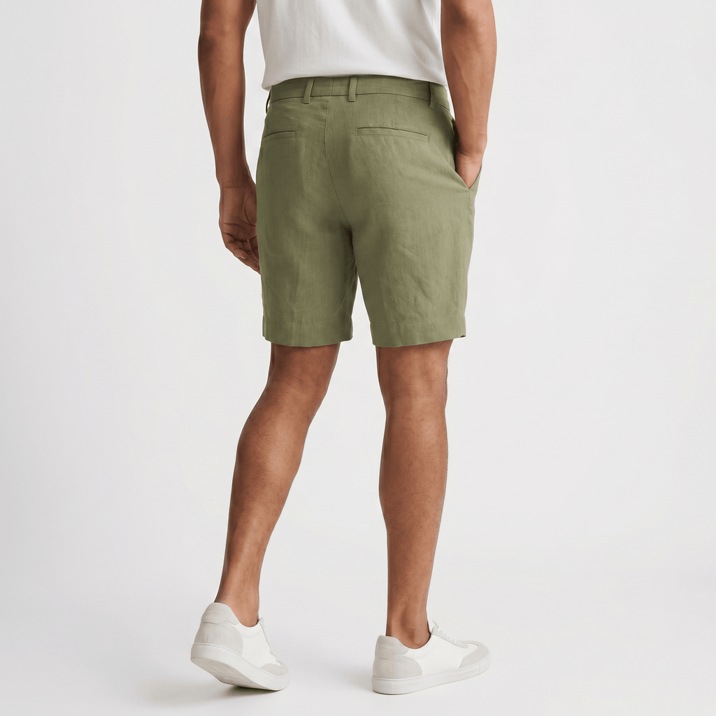 Miguel Linen Shorts – Relaxed Summer Coastal Lightweight Bottoms