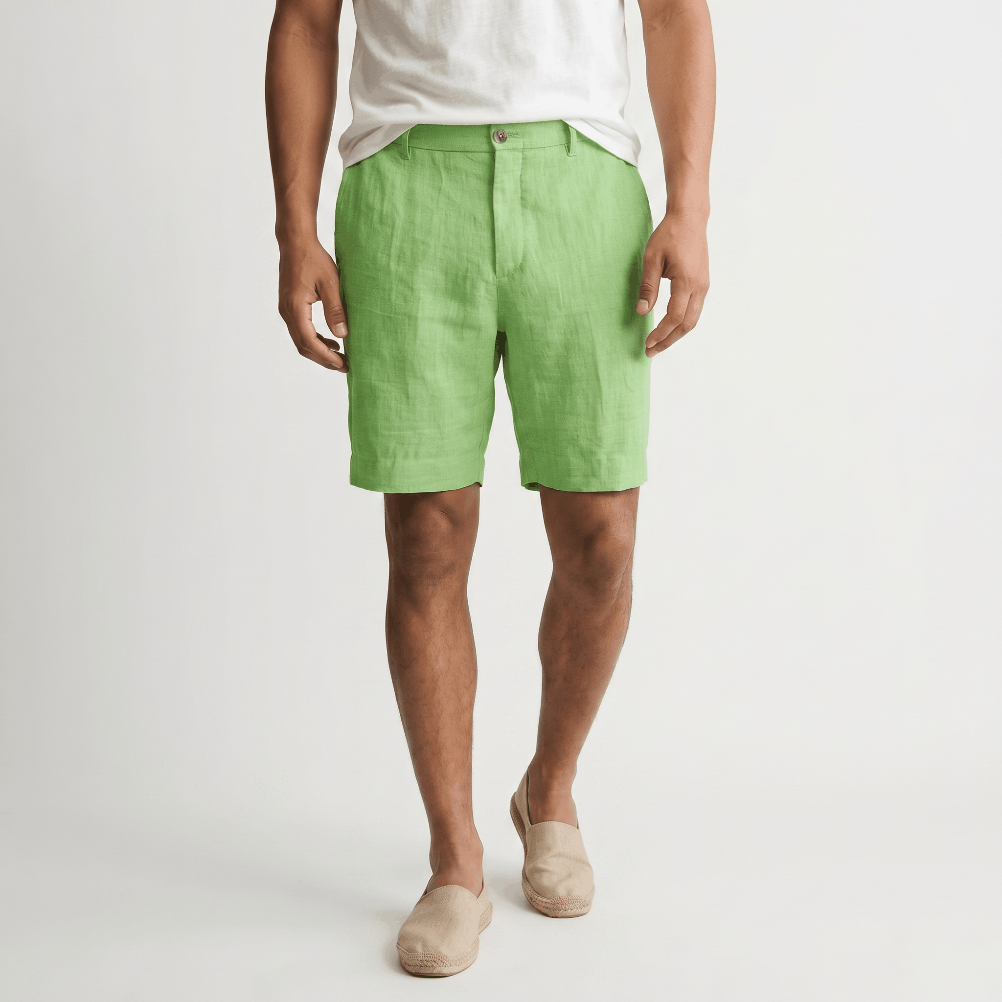 Miguel Linen Shorts – Relaxed Summer Coastal Lightweight Bottoms