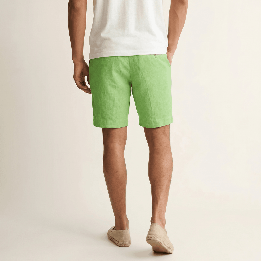 Miguel Linen Shorts – Relaxed Summer Coastal Lightweight Bottoms