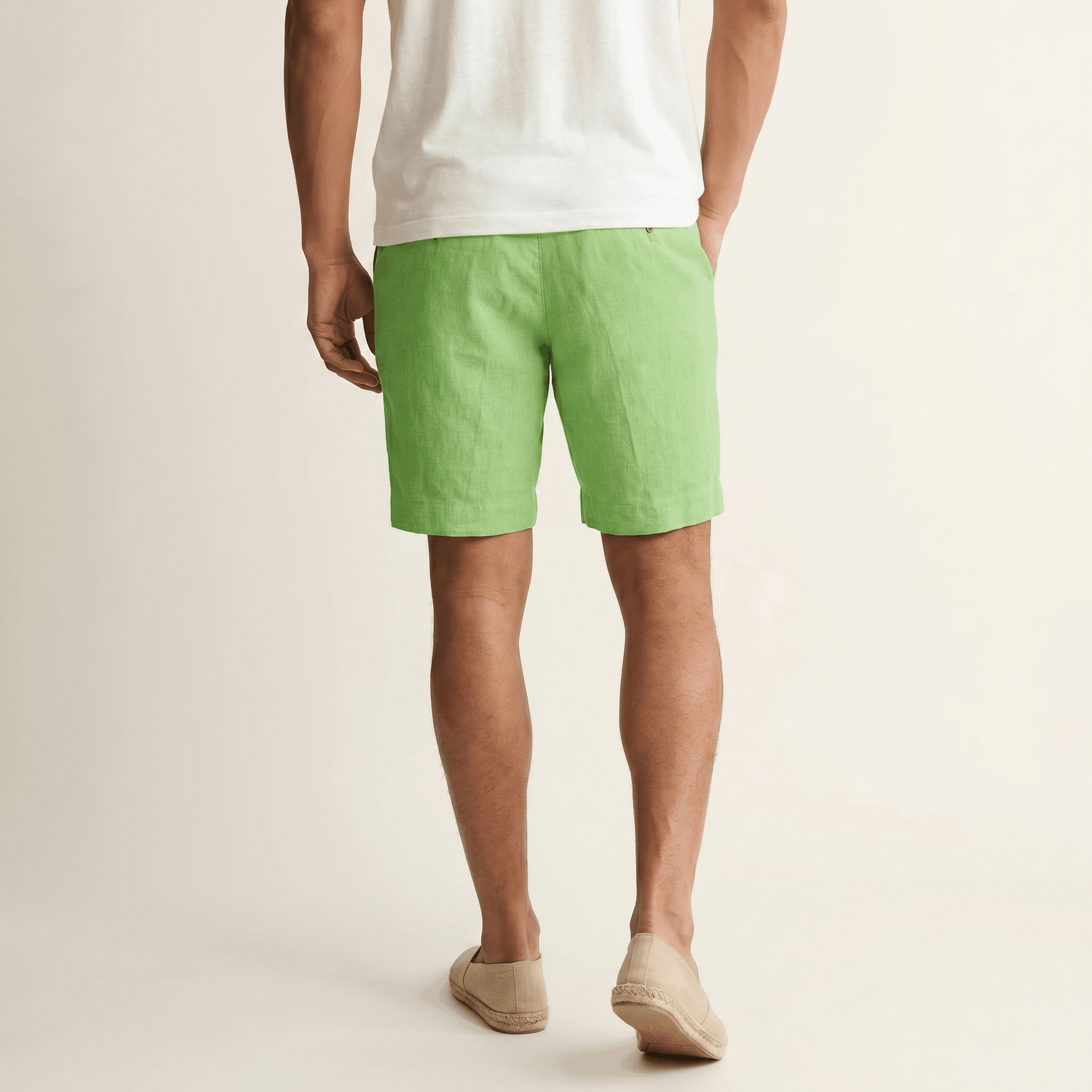 Miguel Linen Shorts – Relaxed Summer Coastal Lightweight Bottoms