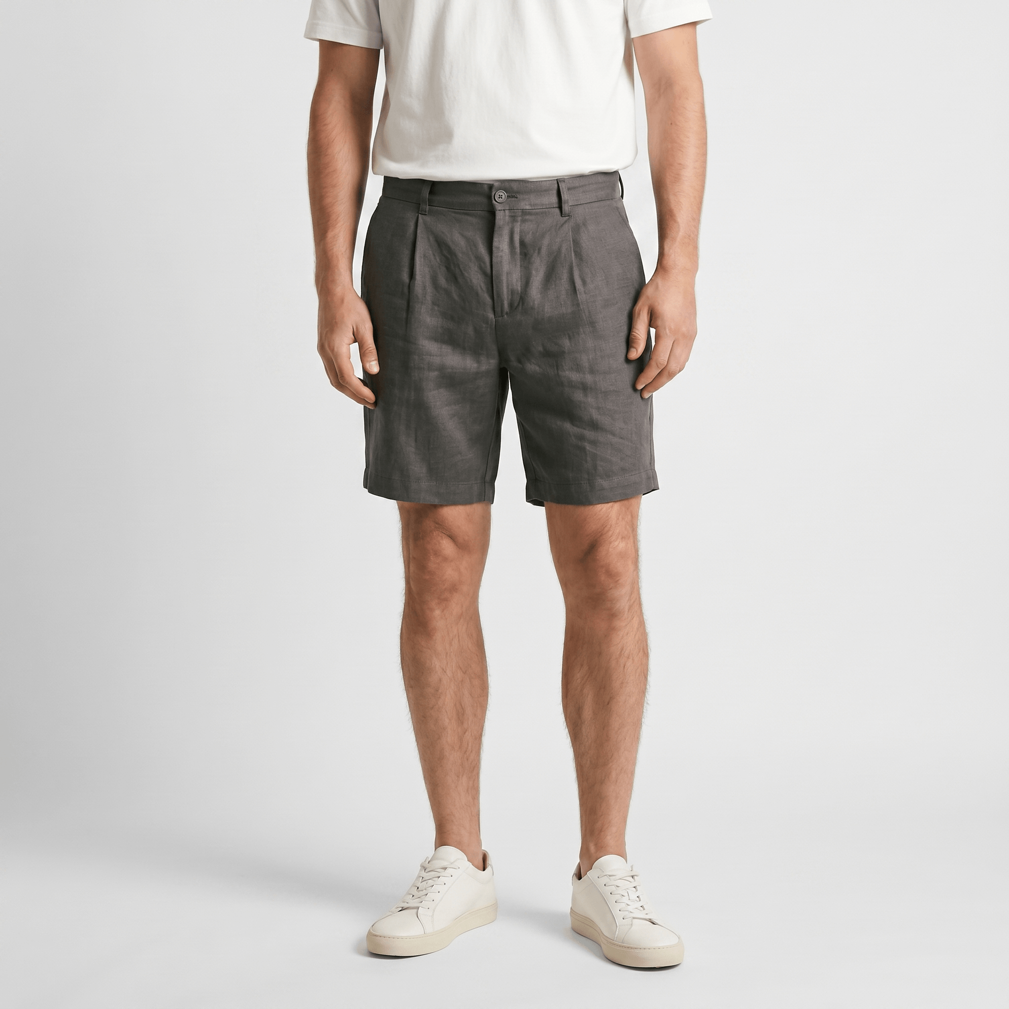 Miguel Linen Shorts – Relaxed Summer Coastal Lightweight Bottoms