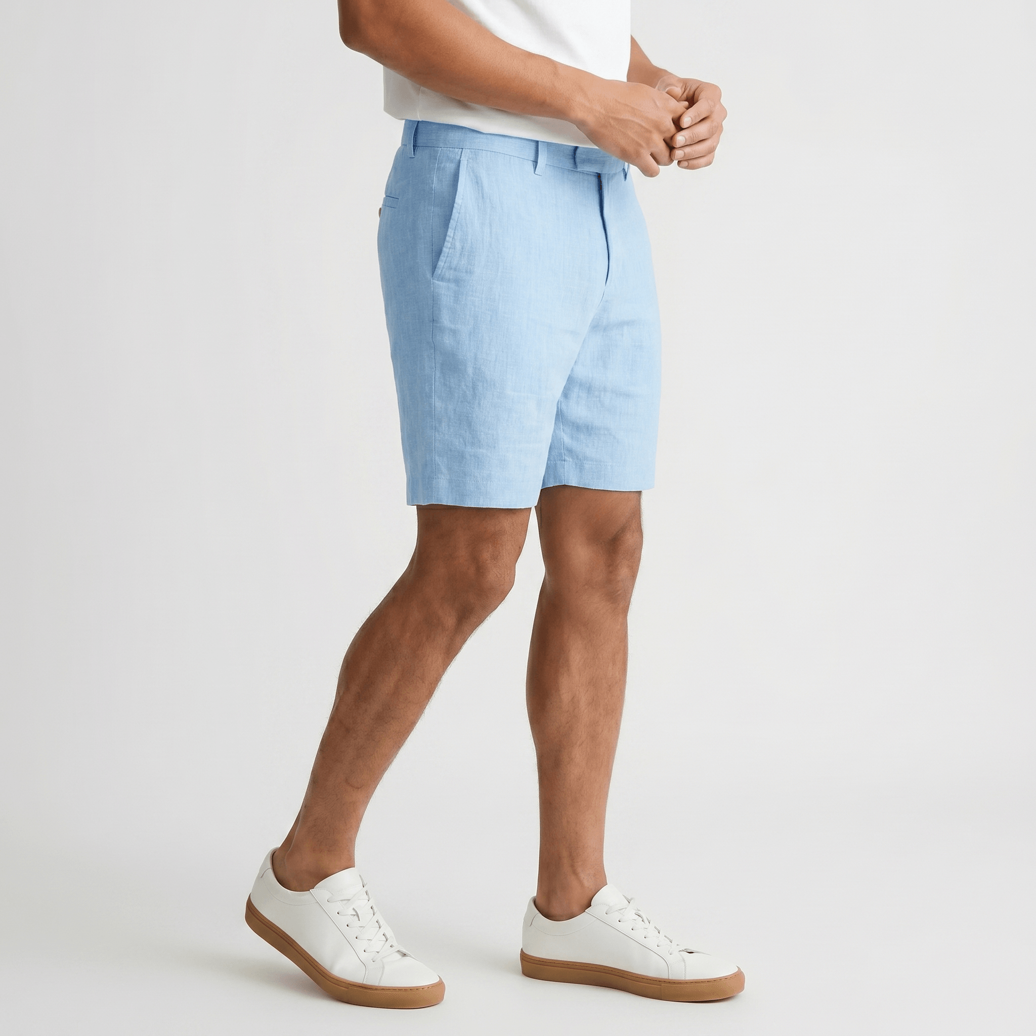 Miguel Linen Shorts – Relaxed Summer Coastal Lightweight Bottoms