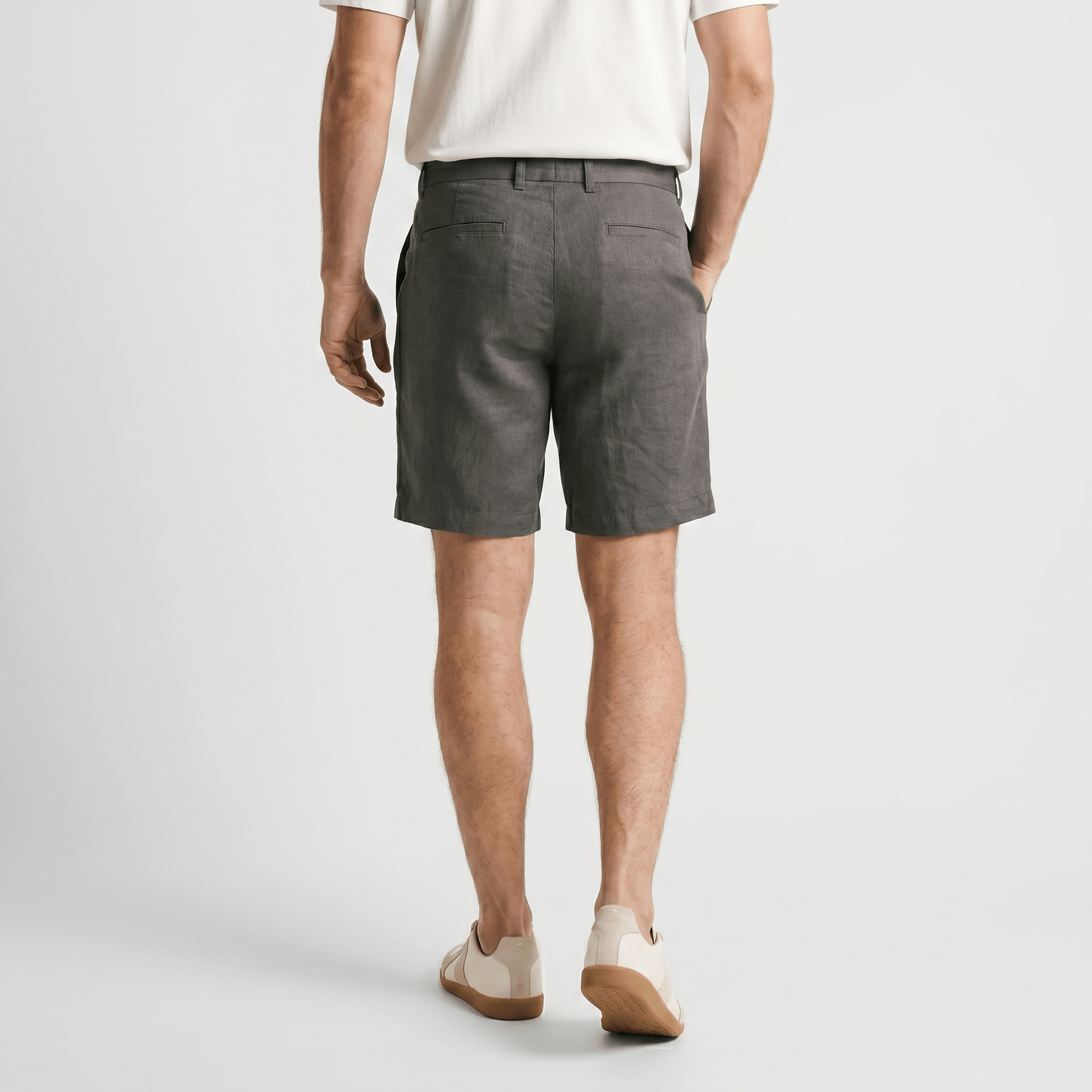 Miguel Linen Shorts – Relaxed Summer Coastal Lightweight Bottoms