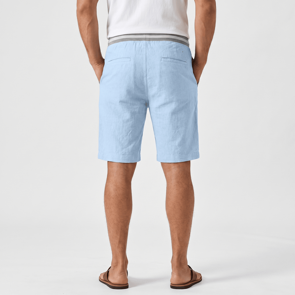 Nicolas Lightweight Summer Shorts – Breathable Relaxed Adjustable Casual Bottoms