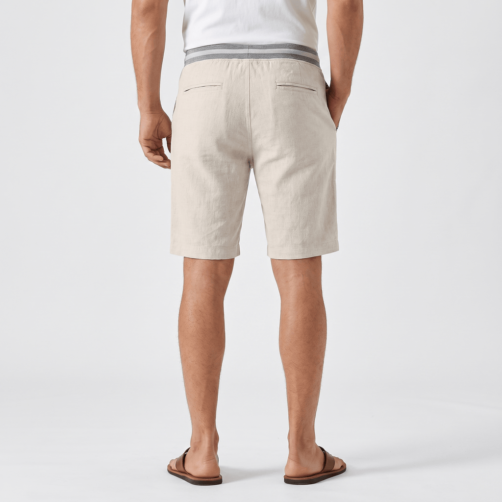Nicolas Lightweight Summer Shorts – Breathable Relaxed Adjustable Casual Bottoms