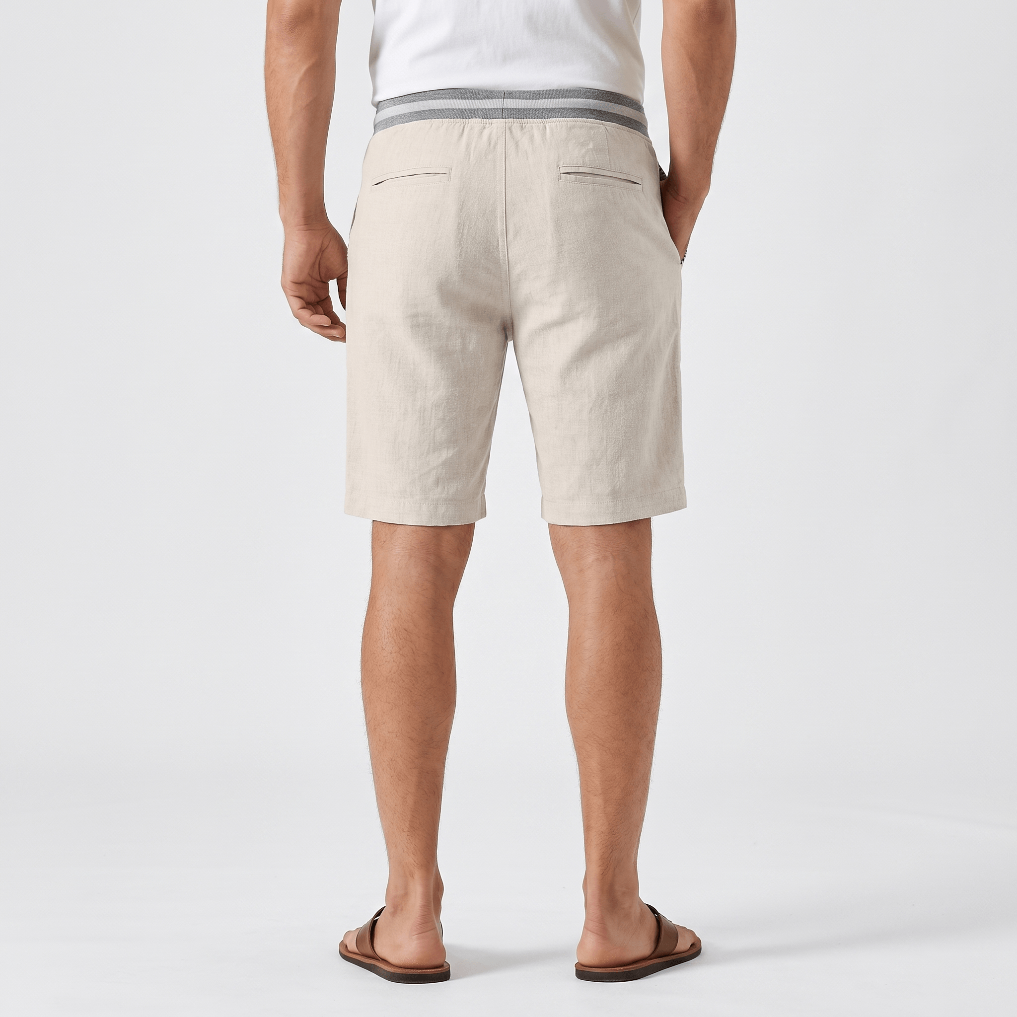 Nicolas Lightweight Summer Shorts – Breathable Relaxed Adjustable Casual Bottoms
