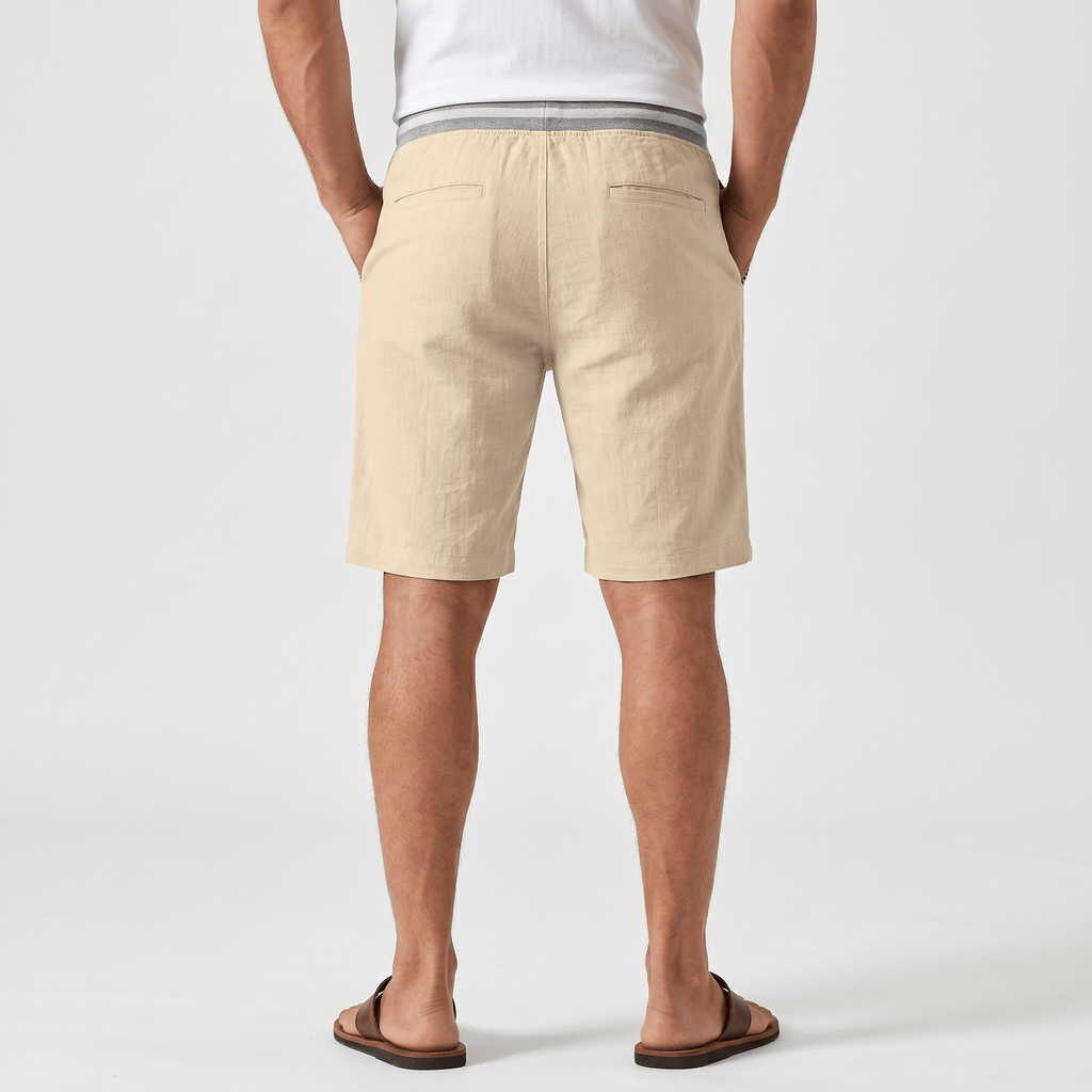 Nicolas Lightweight Summer Shorts – Breathable Relaxed Adjustable Casual Bottoms
