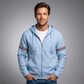 Conrad Hooded Linen Jacket — Lightweight Tailored Fit Layering Piece