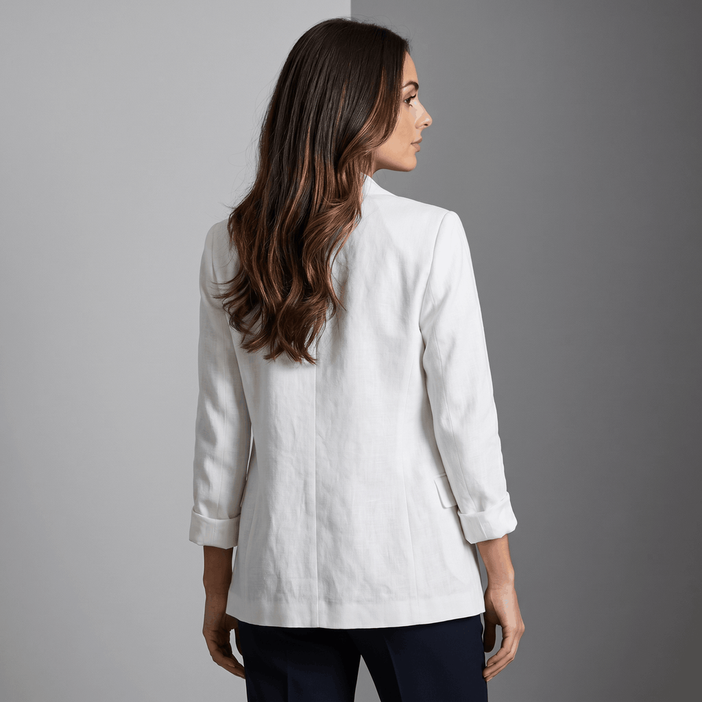 Bianca Lightweight Linen Blazer – Slim Fit Tailored Summer Jacket