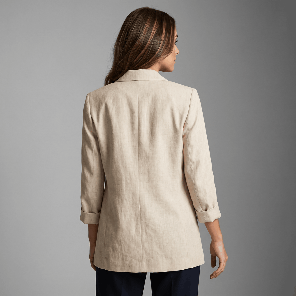 Bianca Lightweight Linen Blazer – Slim Fit Tailored Summer Jacket