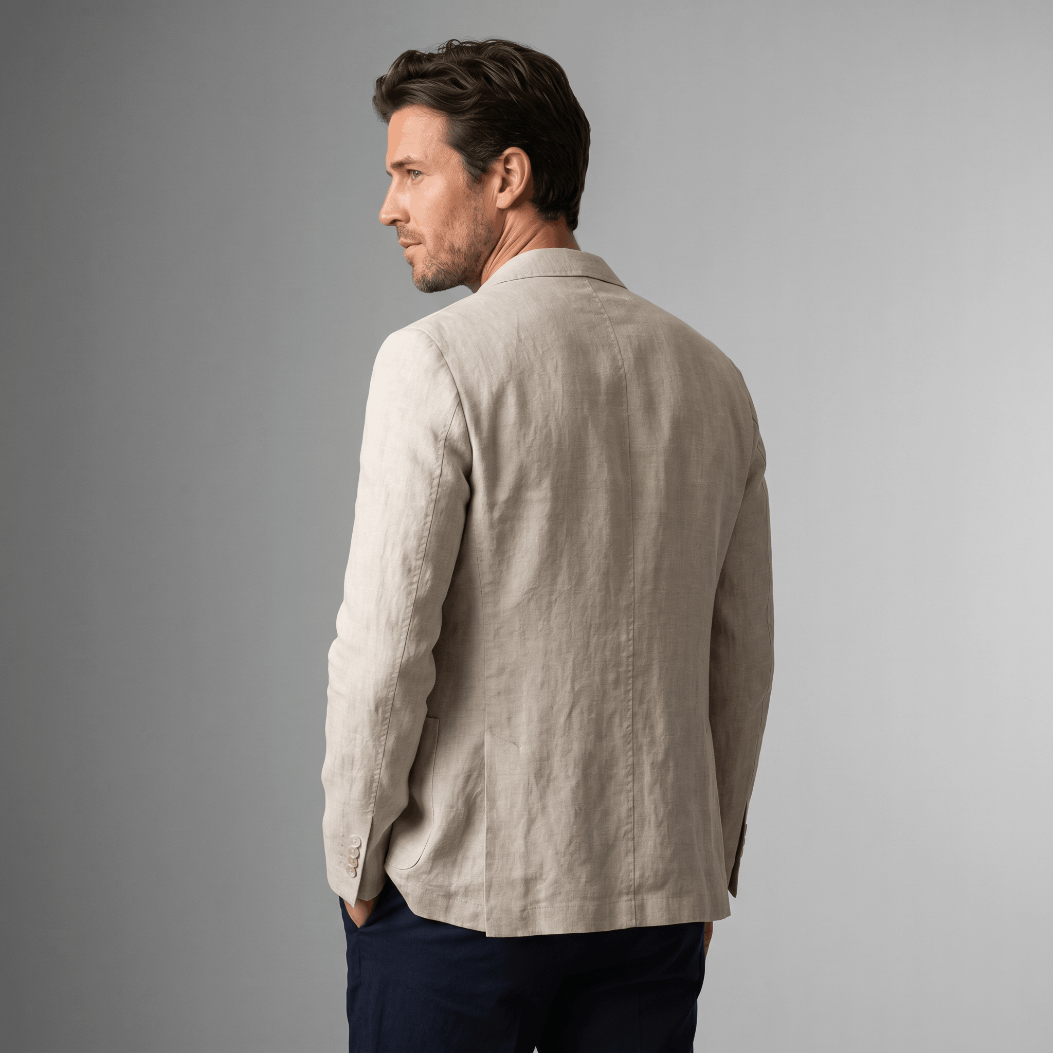 Arnold Tailored Linen Blazer – Relaxed Lightweight Smart Casual Jacket