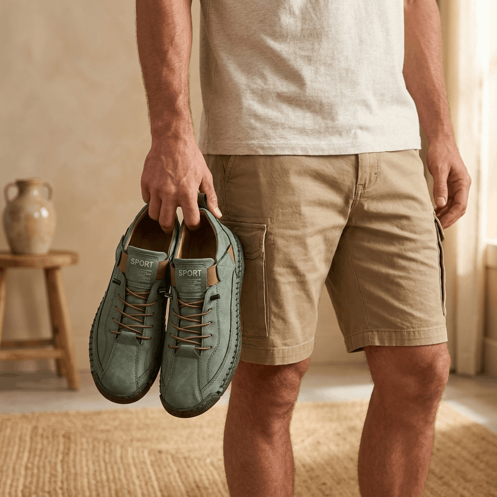 Nico Urban Trek Sneakers – Cushioned Lightweight Casual Walking Shoes