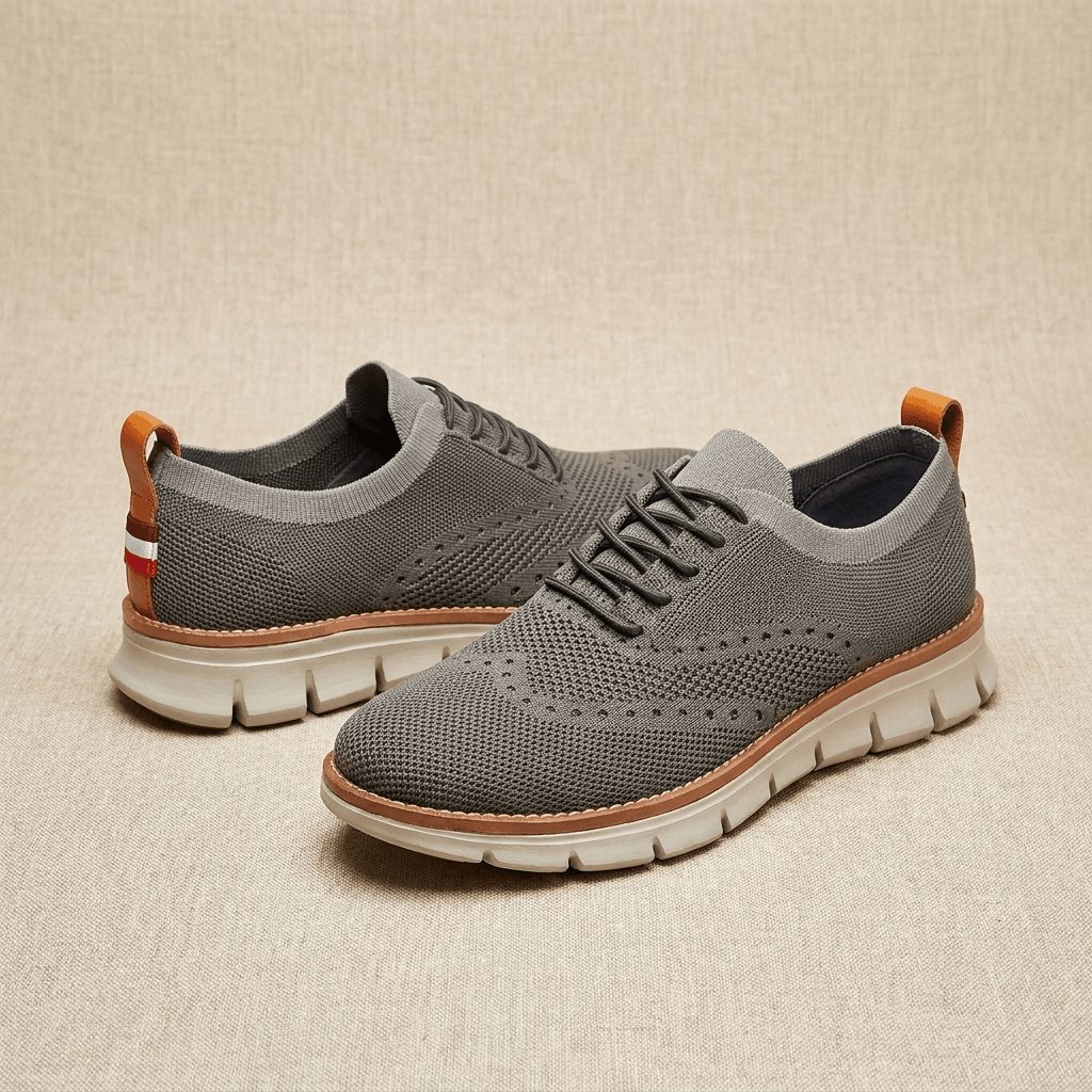 Henry Lightweight Knit Dress Sneakers – Cushioned Business Casual Walking Shoes