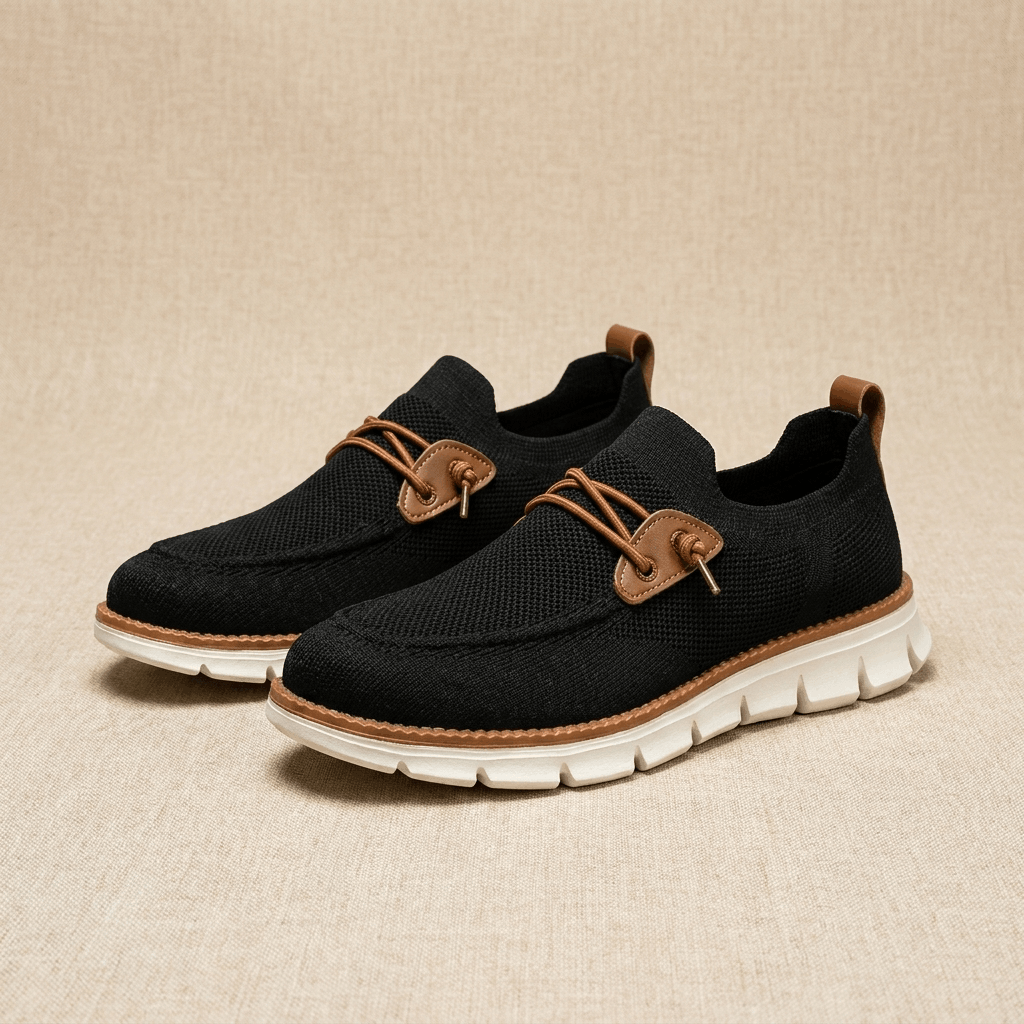 Emil Lightweight Knit Sneakers – Cushioned Breathable Walking Shoes