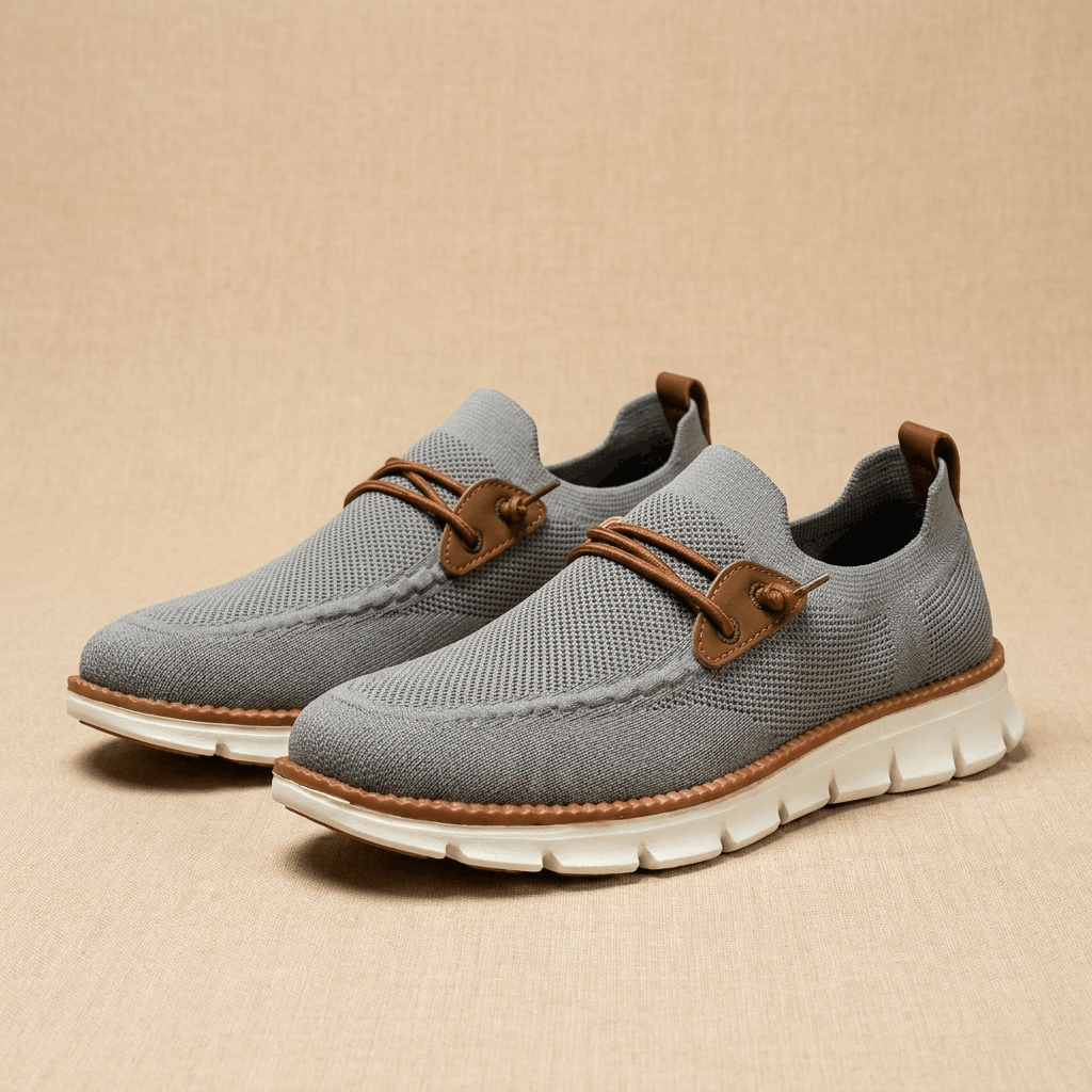 Emil Lightweight Knit Sneakers – Cushioned Breathable Walking Shoes