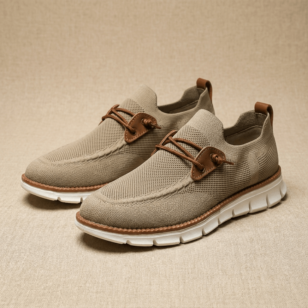 Emil Lightweight Knit Sneakers – Cushioned Breathable Walking Shoes