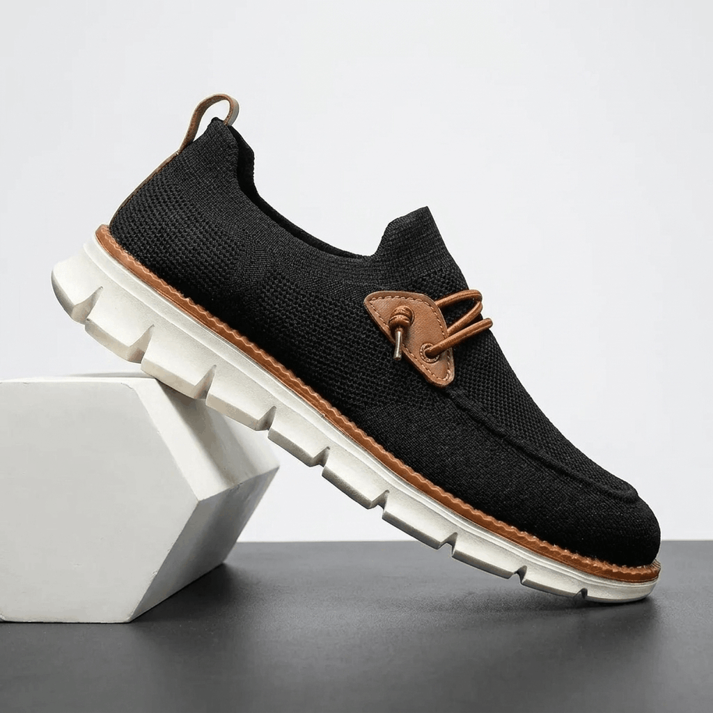 Emil Lightweight Knit Sneakers – Cushioned Breathable Walking Shoes