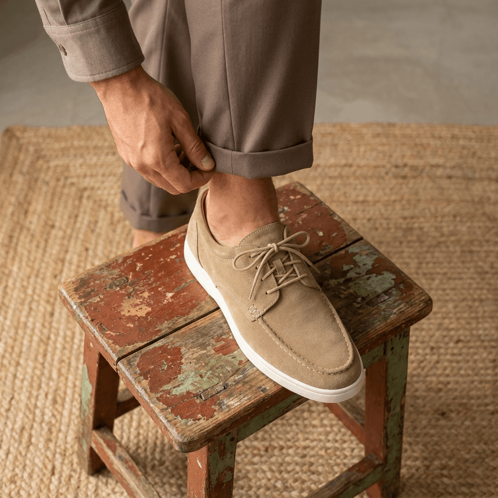 Darwin Casual Derby Shoes – Lightweight Smart Everyday Lace-Up Shoes