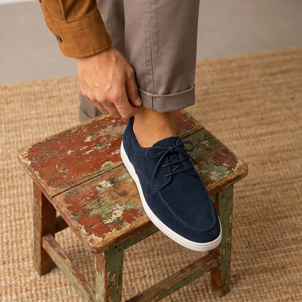 Darwin Casual Derby Shoes – Lightweight Smart Everyday Lace-Up Shoes