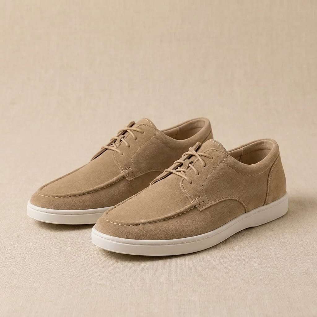 Darwin Casual Derby Shoes – Lightweight Smart Everyday Lace-Up Shoes