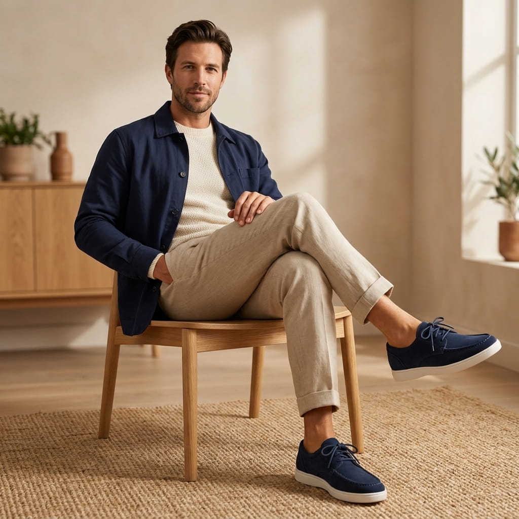 Darwin Casual Derby Shoes – Lightweight Smart Everyday Lace-Up Shoes