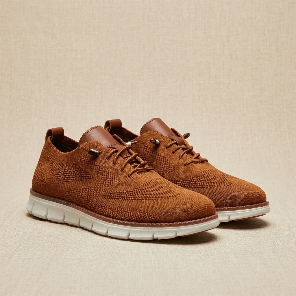 Henry Lightweight Knit Dress Sneakers – Cushioned Business Casual Walking Shoes