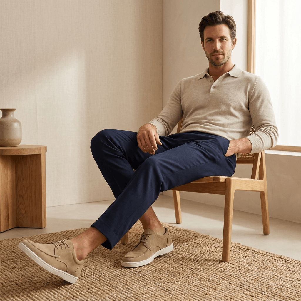 Darwin Casual Derby Shoes – Lightweight Smart Everyday Lace-Up Shoes