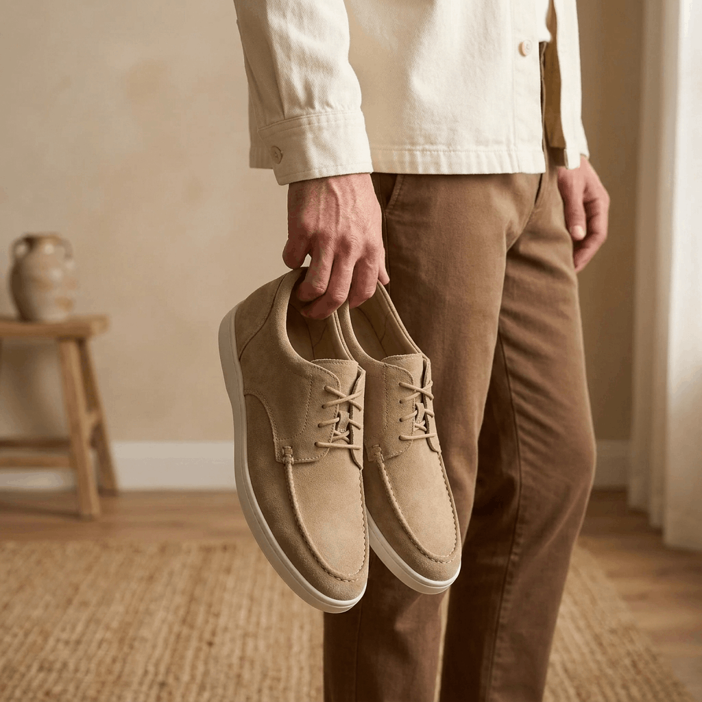 Darwin Casual Derby Shoes – Lightweight Smart Everyday Lace-Up Shoes