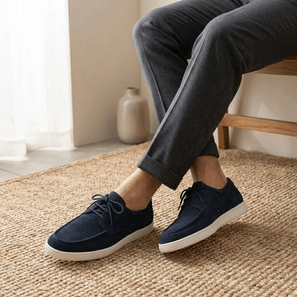 Darwin Casual Derby Shoes – Lightweight Smart Everyday Lace-Up Shoes