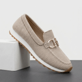 Lillian Horsebit Accent Comfort Knit Loafers – Lightweight Cushioned Slip-On Shoes